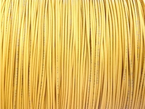 CARRETE 500 FT UL1007 20 AWG AMARILLO cable primario de conexión estañado trenzado 300 V - Imagen 1 de 1
