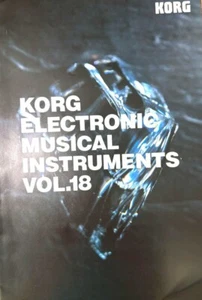 Korg USA Inc. Full Line 1992 Catalog Vol.18 01/W Pro X etc. - Picture 1 of 5