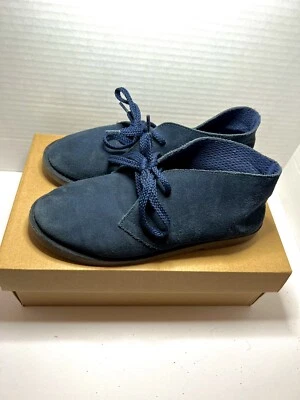 Crewcuts Niño Niño Niño Talla K5 Sólido Azul Marino Gamuza Botas Calvert Foto 1 de 4