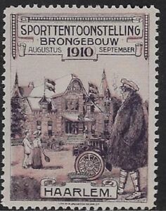 Dutch Cinderella: 1910  Sports Exhibition, Haarlem Bronze Building - cw39k
