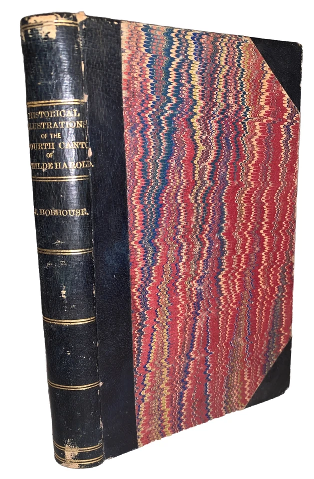 1818, 1st Ed, HISTORICAL ILLUSTRATIONS FOURTH CANTO OFG CHILD HAROLD, HOBHOUSE - Image 1 of 4