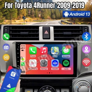 For 2009-2019 Toyota 4Runner  Carplay Radio Android 13 GPS NAV WIFI +Camera - Picture 1 of 16
