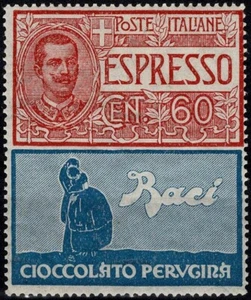 1924 REGNO PUBBLICITARI 60 CENT PERUGINA 1 VAL. MNH MF109467 - Picture 1 of 2