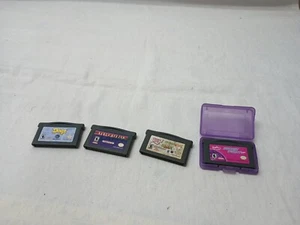 Game Boy Advance 4 Game Lot, - Picture 1 of 10