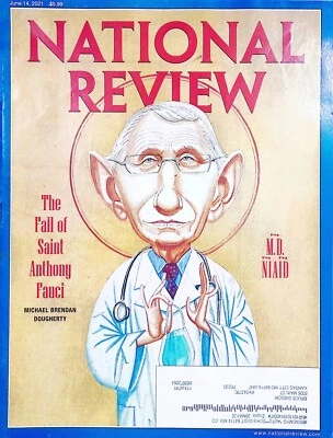 National Review Magazine June 14, 2021 The Fall of Saint Anthony Fauci Foto 1 de 2