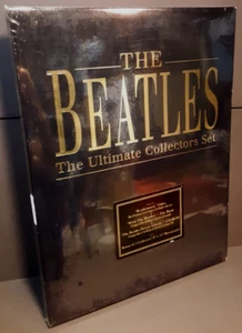 THE BEATLES ULTiMATE COLLECTORS SET BOOK CD-ROM VHS ViDEO TAPE NEW SEALED IN BOX - Picture 1 of 5