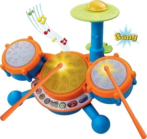 Educational Toys For 2 Year Olds Baby Kids Toddlers Boy Girl Learning Drum Set - Picture 1 of 5