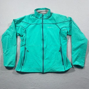 Eddie Bauer First Ascent Übergangsjacke Damen Large Activewear Outdoor Grün - Bild 1 von 12