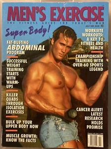 Men’s Exercise magazine - July 1995 - Gay Interest - Picture 1 of 2