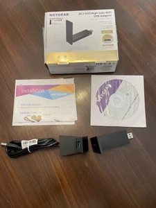 Netgear AC1200 High Gain WIFI USB Adapter internetowy Dual Band USB 3.0 - Zdjęcie 1 z 5