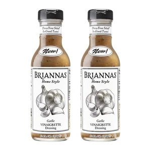 Condimento Vinaigrette all'aglio - senza glutine, vegano, kosher - 12 once - confezione da 2 - Foto 1 di 6