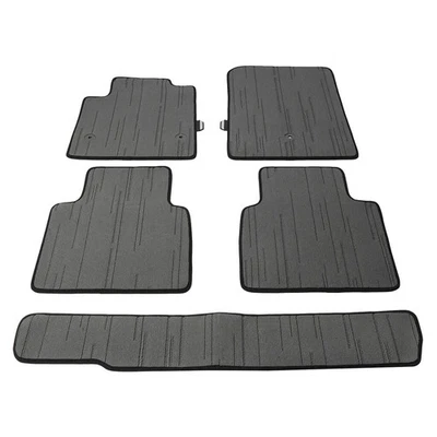 2025-2026 Cadillac Escalade IQ IQL 1st 2nd 3rd Row Carpet Mats 85098393 Grey OEM - Image 1 of 2