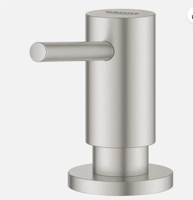 Dispensador de jabón Grohe Cosmopolitan con capacidad de 16-7/8 oz súper acero NUEVO Foto 1 de 4