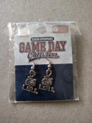 Officially Licensed LSU Tigers Louisiana State Pierced Earrings  - Image 1 of 2