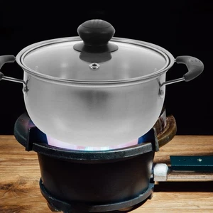 Stainless Steel Pot Large Pots for Cooking Hot and Pans Pasta - Picture 1 of 12