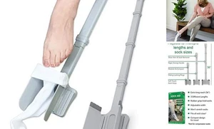 Sockenochse - Sockenentferner in verlängerter Länge und langer Schuhlöffel - einfaches An- und Ausziehen  - Bild 1 von 7