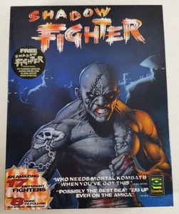 Shadow Fighter Commodore Amiga Game -Gremlin Entertainment Big Box Edition - Picture 1 of 14