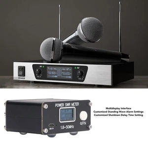 Miernik SWR 150W RF Miernik stosunku wału stojącego MF AM CW SSB 1 6-50 MHz - Zdjęcie 1 z 24