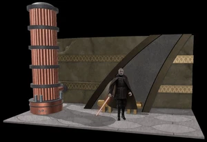 Geonosis Hangar Diorama for 3.75 in (1:18) Figure - Picture 1 of 1