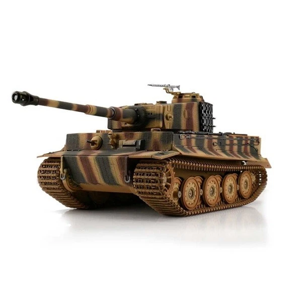 Torro 12105-CA - 1/16 RC Tiger I Späte Ausf. tarn IR (Metallketten) - Neu - Bild 1 von 1
