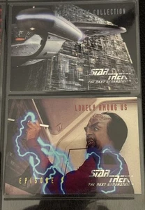 Star Trek Next Generation Promos S1 & S2 Skybox 1994 - Picture 1 of 2