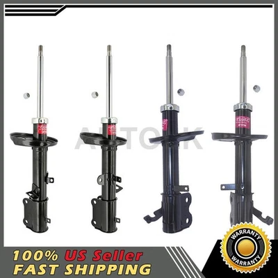 Amortiguadores delanteros traseros 4 KYB puntales para Chevrolet Prizm 1998-2002 Foto 1 de 4