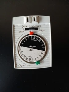 Ingraham Heavy Duty 24 Hour Appliance Timer 12-116 Black & White Tested Working - Picture 1 of 5