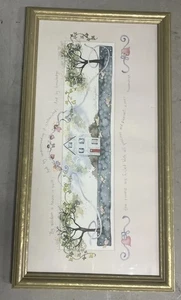Debbie Kingston Framed Art Print “By wisdom a house is built” Proverbs 24:3,4 - Picture 1 of 6