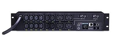 CyberPower PDU81008 Switched Metered-by-Outlet PDU, 200-240V, 30A, 16 Outlets - Image 1 of 4