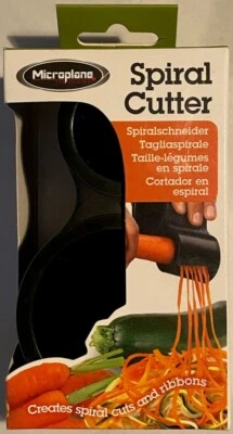 Microplano ~ "Cortador en espiral" ~ Negro ~ Nuevo en caja Foto 1 de 4