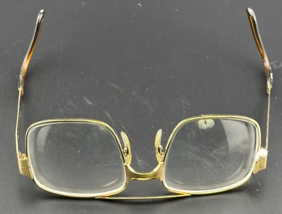 American Optical AO 54□19 140 metal dorado vidrio solar/marcos de vidrio para ojos/de colección Foto 1 de 4