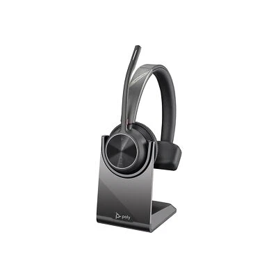 Poly - Voyager 4310 UC Wireless Headset + Charge Stand (Plantronics)- Single-Ear - Image 1 of 2