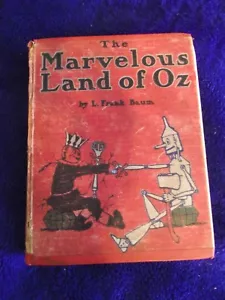 The Marvelous Land of Oz. L Frank Baum FIRST 1st EDITION H/C 1904 - Picture 1 of 12