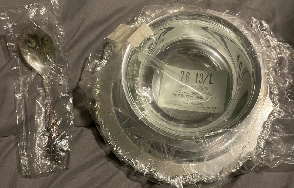 Royal Provincial Oneida Silver Plated Sauce Bowl Vintage  - Image 1 of 1