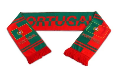 Portugal National Team Soccer Scarf - Portuguese Futebol Polar Fleece A Seleção - Image 1 of 2