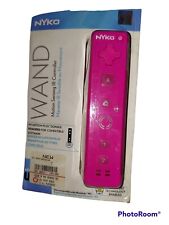 Nyko Motion Sensing IR Controller Wand Wii Motion Plus Dongle Required Pink (CV)