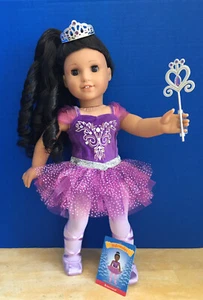 American Girl Sugar Plum Fairy Outfit On Doll #82 Limited Edition NEW - Picture 1 of 12