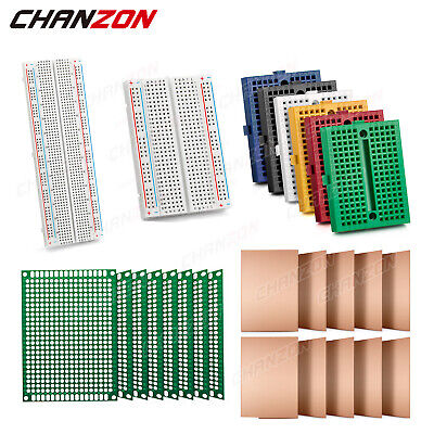 170 400 830 Solderless PCB Plate Printed Circuit Universal Board Kit For Arduino • 5.51£
