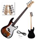 New Professional 4-String Electric GP Bass Guitar School Band With Power Wire