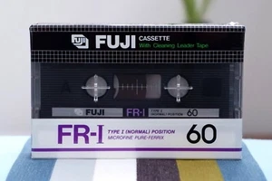 FUJI FR-I 60 de 1982-1984, Made in Japan, High End Superferro Tape, EMBALAJE ORIGINAL - Imagen 1 de 3