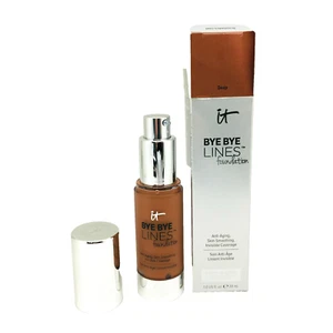 IT cosmetics Bye Bye Lines Foundation Anti Aging Skin Smoothing 1 oz #DEEP *CHEC - Picture 1 of 6
