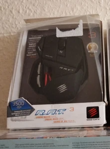 Mad Catz R.A.T.3 - Souris filaire pour gamer - NEUVE - Photo 1/1
