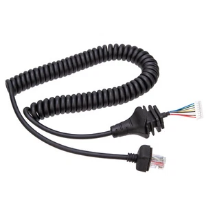 Handheld Radio Mic Microphone Speaker Cable For ICOM HM152/HM154 IC F221 F520 A - Zdjęcie 1 z 8