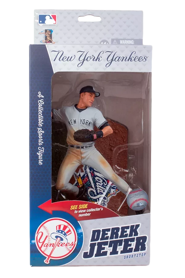 5 McFarlane Toys Derek Jeter Action Figure 1998 World Series Commemorative X5