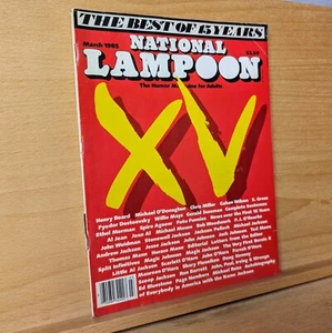 National Lampoon Magazine March 1985 The Best of 15 Years DETACHED COVER - Picture 1 of 8