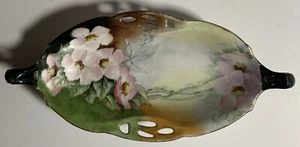 Plato vintage de nueces/dulces de porcelana Racine - Imagen 1 de 3