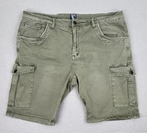 PRPS GOODS CO. CARGO SHORTS Mens 40 Army Green Stretch Outdoors Casual - Picture 1 of 14