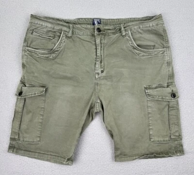 PRPS PRODUCTS CO. PANTALONES CORTOS CARGA Para Hombres 40 Verde Ejército Elastizados Exterior Informales Foto 1 de 4