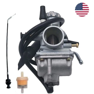 Carburetor Carb & Choke Cable For Suzuki LT230GE LTF230 Quadrunner 230 1985-1987 - Picture 1 of 9