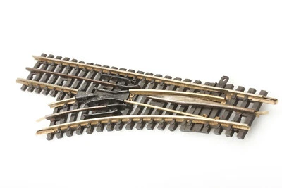 H0 Trix Express 4351 Weiche links  Rumpel/Bastel/Schmutz/Kratzer/Mängel o.OVP #4 - Bild 1 von 4